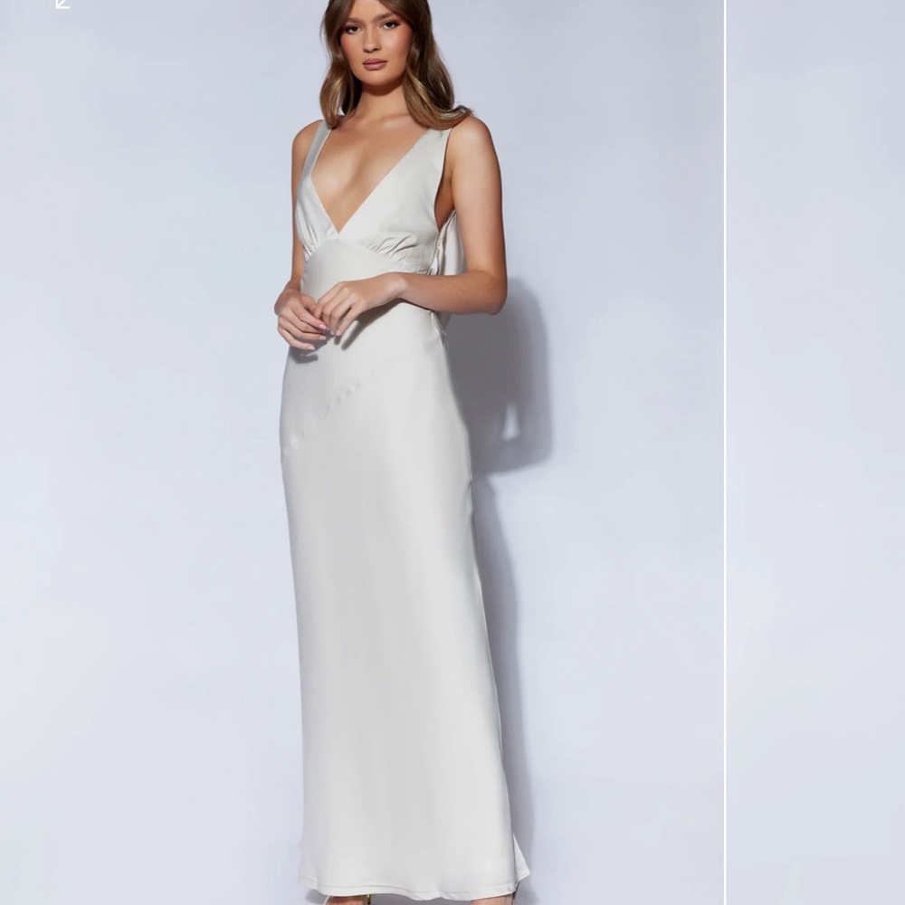 COPY - Meshki Nadia maxi satin dress
